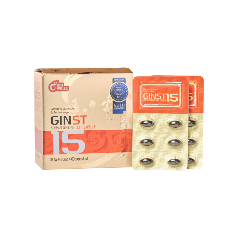 Ginst15 Korean Ginseng Soft Capsule - Ilhwa Co., Ltd