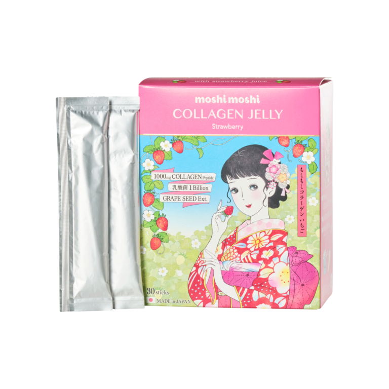 Moshi Moshi Collagen Jelly Strawberry - Yazuya Co., Ltd