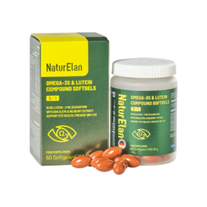 NaturElan Lutein Omega-3s Eye and Brain Care Softgels 60 Softgels - PG-Naturpharma GmbH