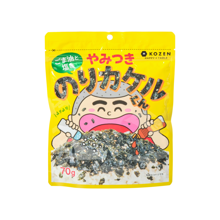 NORI KAKERU-KUN Sesame Oil &amp; Salt Flavour - Kozenhonten Co., Ltd