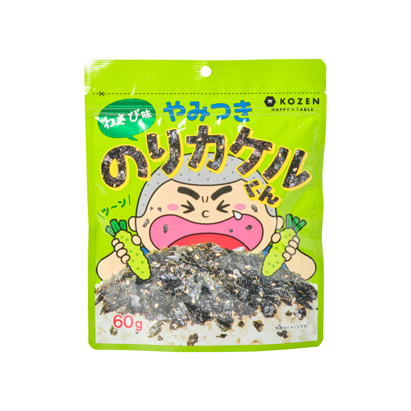 のりカケルくんわさび味 - 優秀品質金賞 モンドセレクション 2025