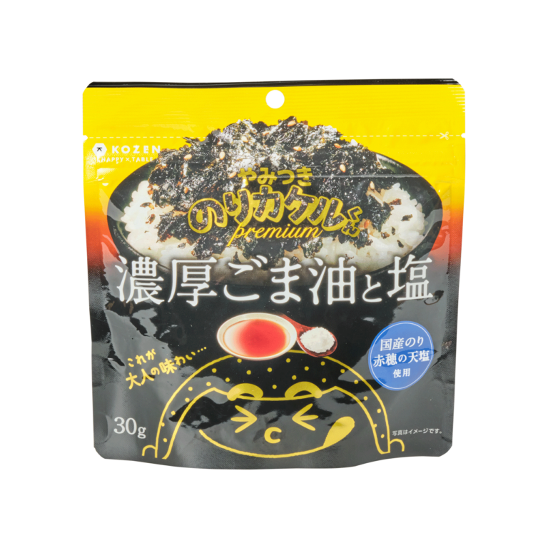 NORI KEKERU-KUN Premium Rich Sesame Oil &amp; Salt Flavour - Kozenhonten Co., Ltd
