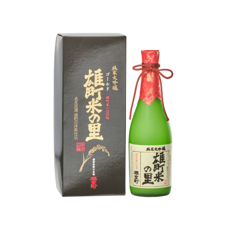 Junmai-Daiginjo Sakura-Muromachi, Gold Omachi-Mai No Sato - Muromachi Shuzo Co., Ltd