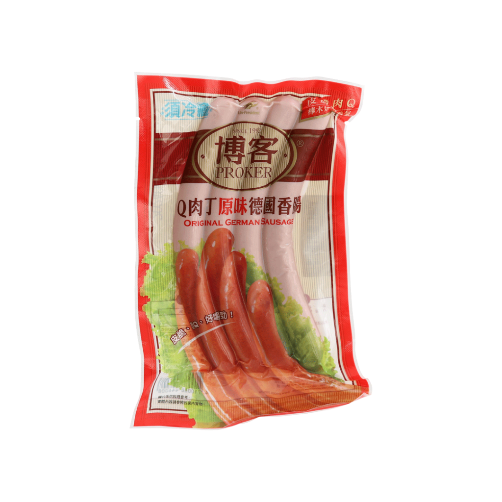 Proker Original German Sausage (Four Pieces) Gold Quality Award 2024