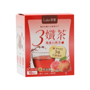Laler Rose Peach Slim Tea - Laler Corporation Taiwan PTY LTD.