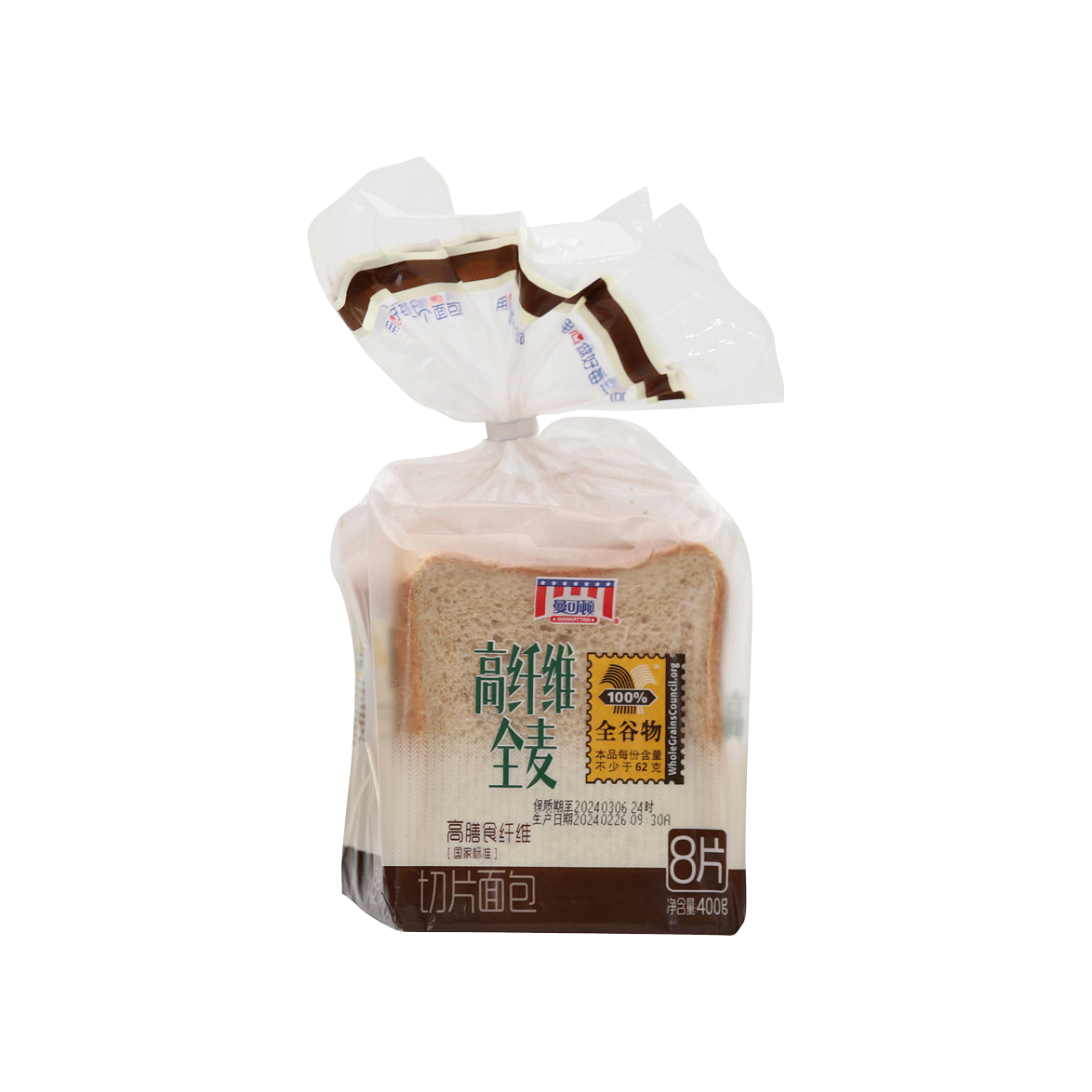 Mankattan Selected high-fiber whole wheat sliced bread - Silver Quality  Award 2024 from Monde Selection