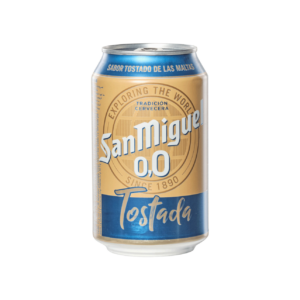 San Miguel 0,0 Tostada - Mahou San Miguel