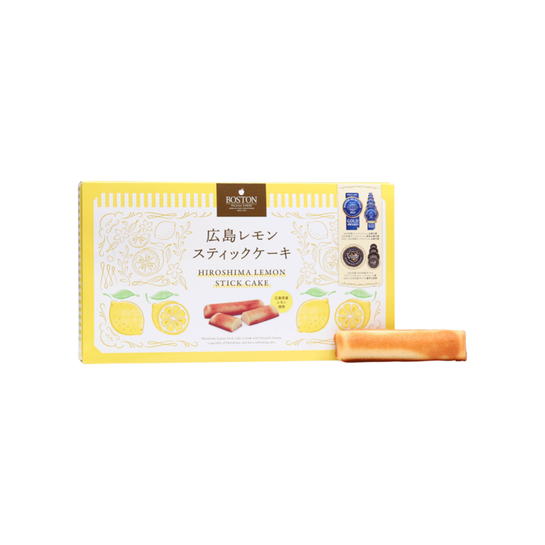 Hiroshima Lemon Mini Stick Cake 10 pieces - Boston Co., Ltd