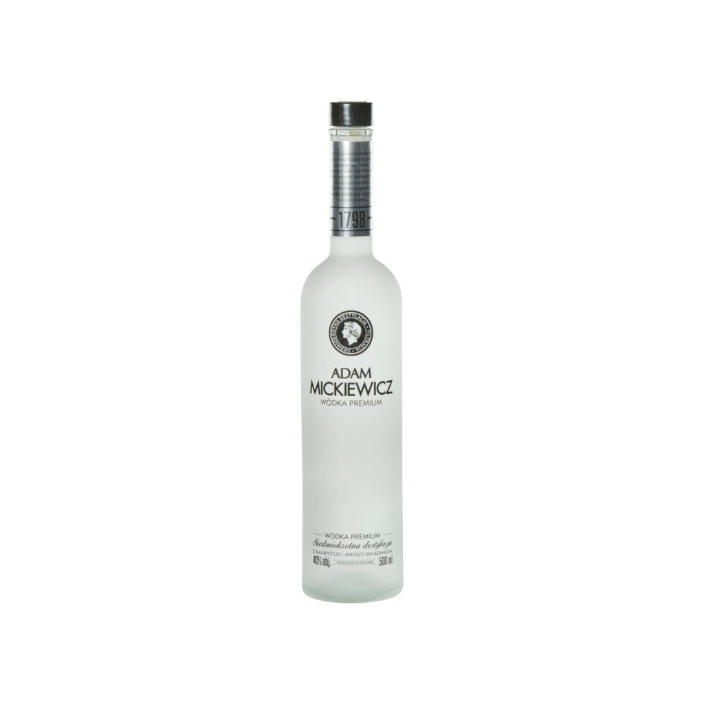Adam Mickiewicz Vodka Premium - Gold Quality Award 2024 from Monde