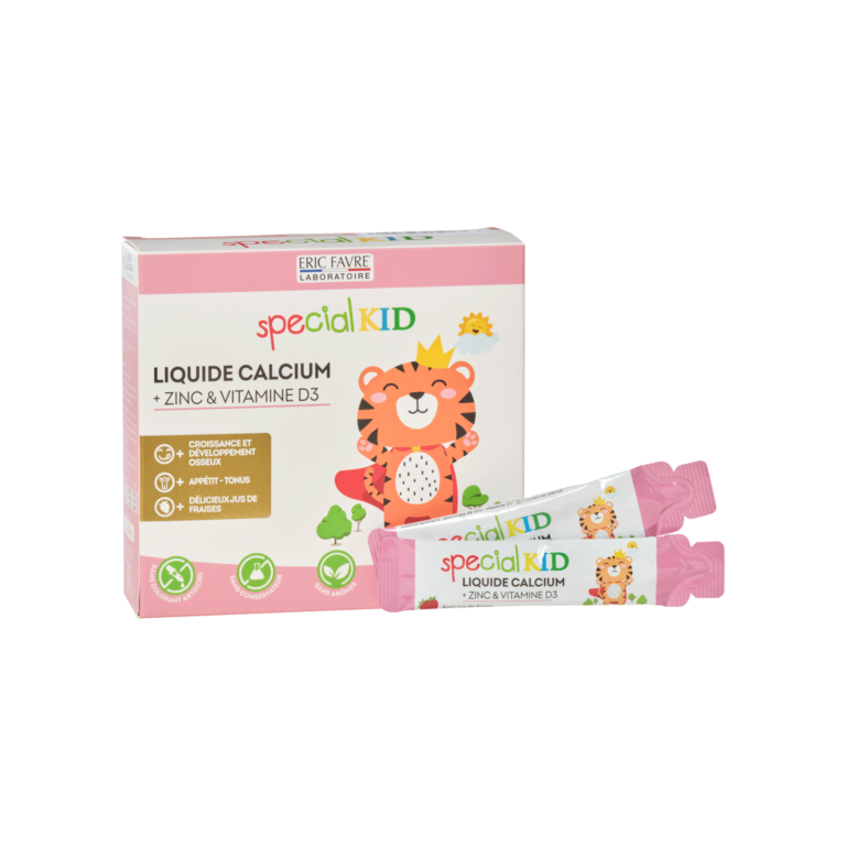 Special Kid Liquide Calcium Zinc Vitamine D3 - Les Trois Chênes