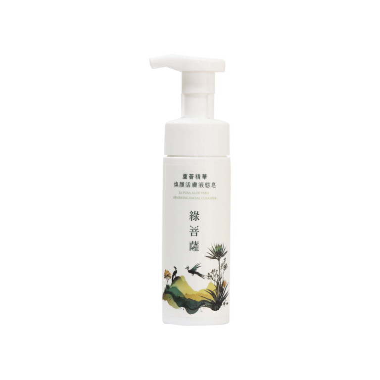 Lü PUSA Aloe Vera Renewing Facial Cleanser - Purple Forest Culture Co., Ltd.