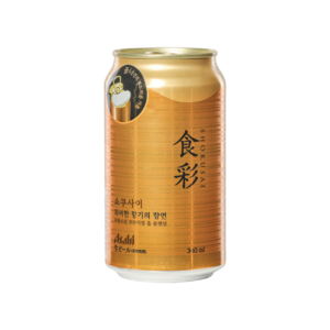 Asahi SHOKUSAI (340ml - South Korea) - Asahi Breweries, LTD.
