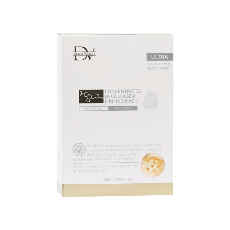 DÉESSE VIVANTE Concentrated Di-Collagen Firming Mask - DV Biomed Co., Ltd.