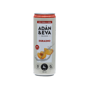 Adán & Eva Hard Seltzer Durazno - FIFCO / Distribuidora La Florida.SA