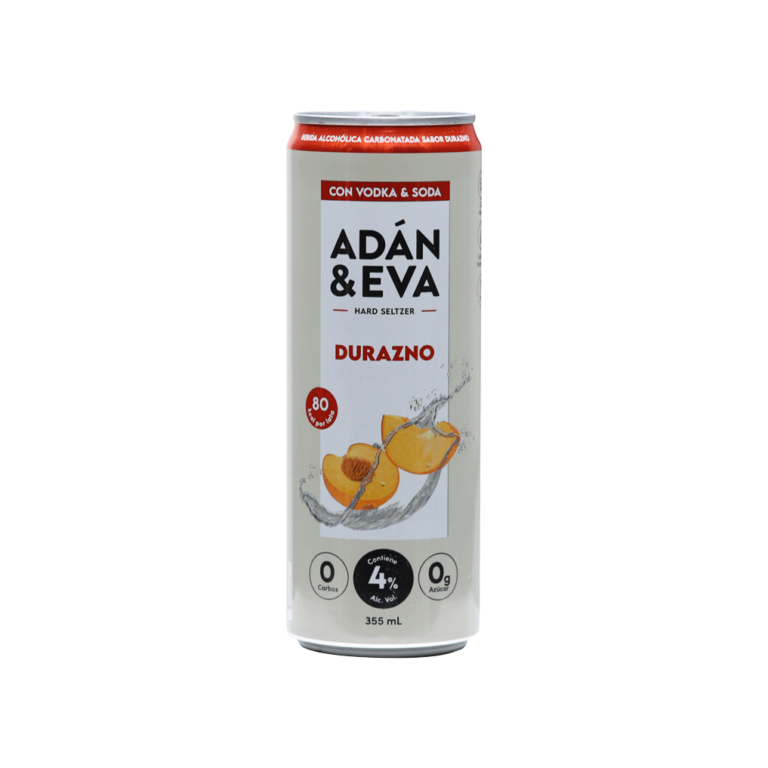 Adán & Eva Hard Seltzer Durazno - FIFCO / Distribuidora La Florida.SA