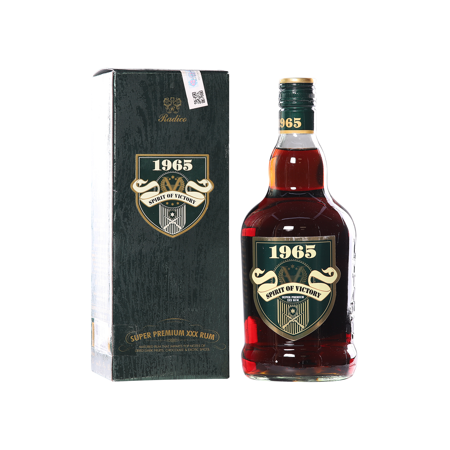 1965 Spirit Of Victory Super Premium XXX Rum Gold Quality Award 2024