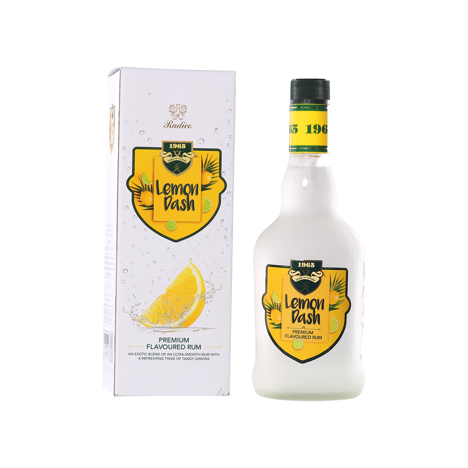 1965 Spirit of Victory Lemon Dash Premium Flavoured Rum Gold Quality