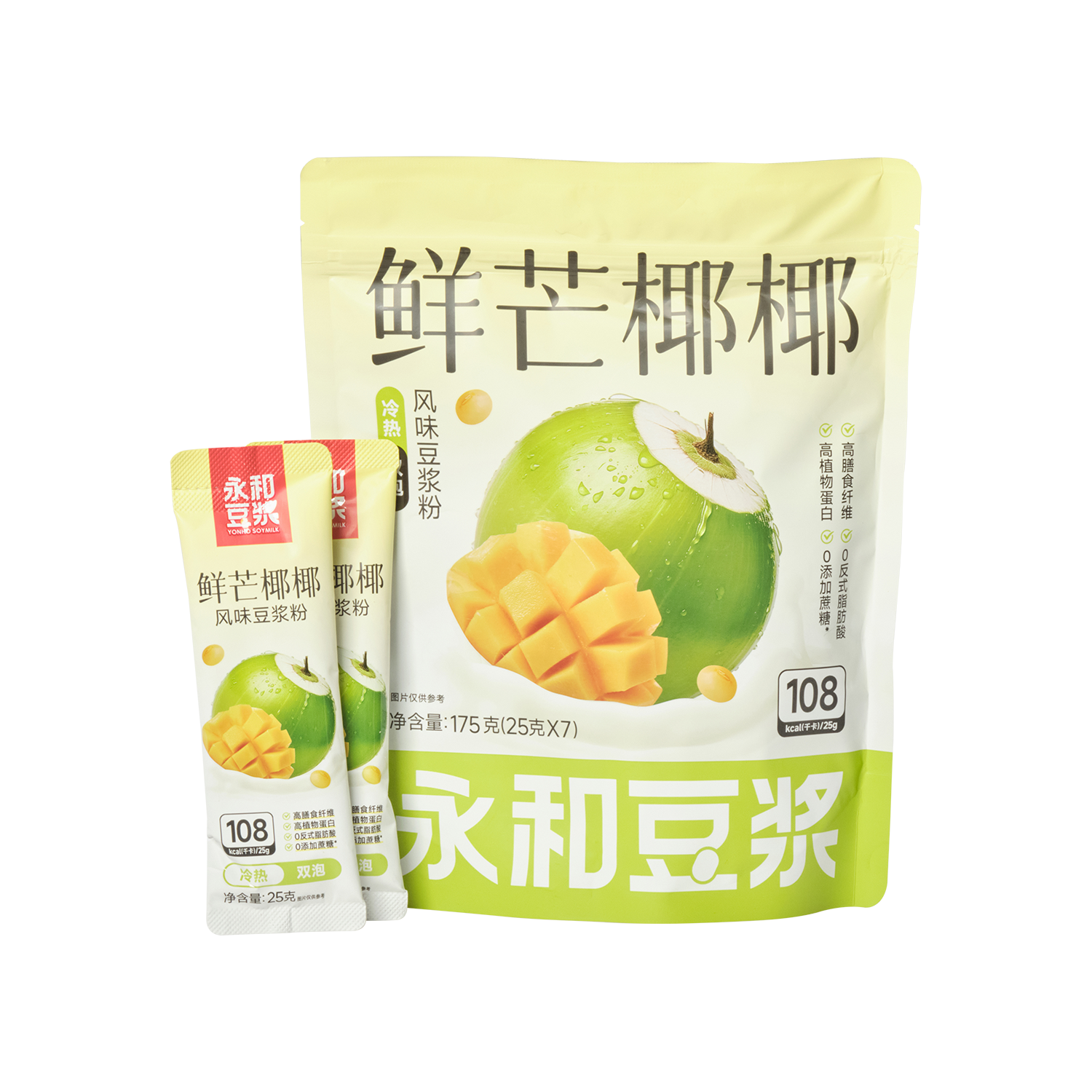 永和豆浆鲜芒椰椰风味豆浆粉