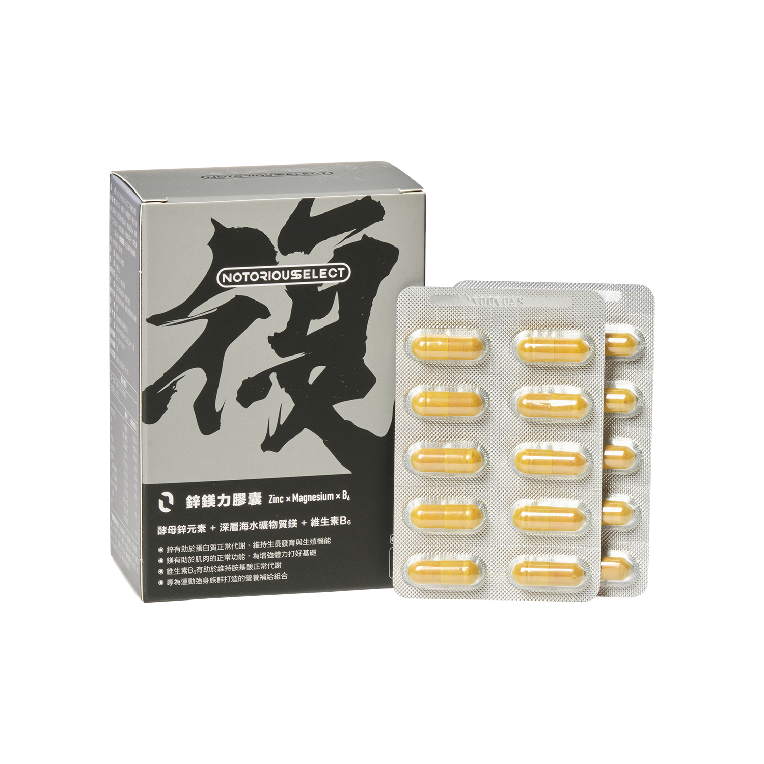 上品コーデはコレで安心！ NOTORIOUS SELECT Quality Gold Grand - B6 x Magnesium x Zinc ビジネス・経済