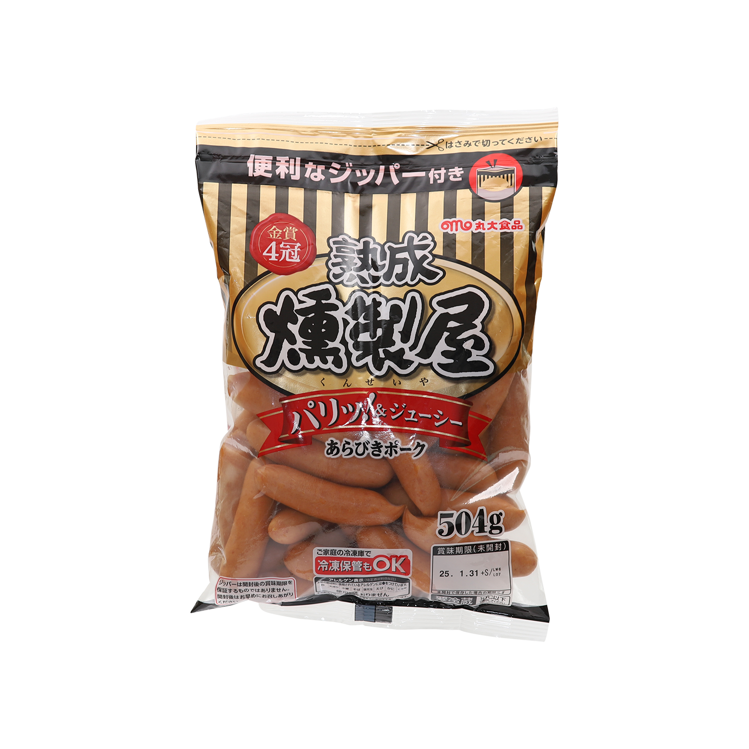 Kunseiya-Ripened Pork Sausage (504g) - Gold Quality Award 2025