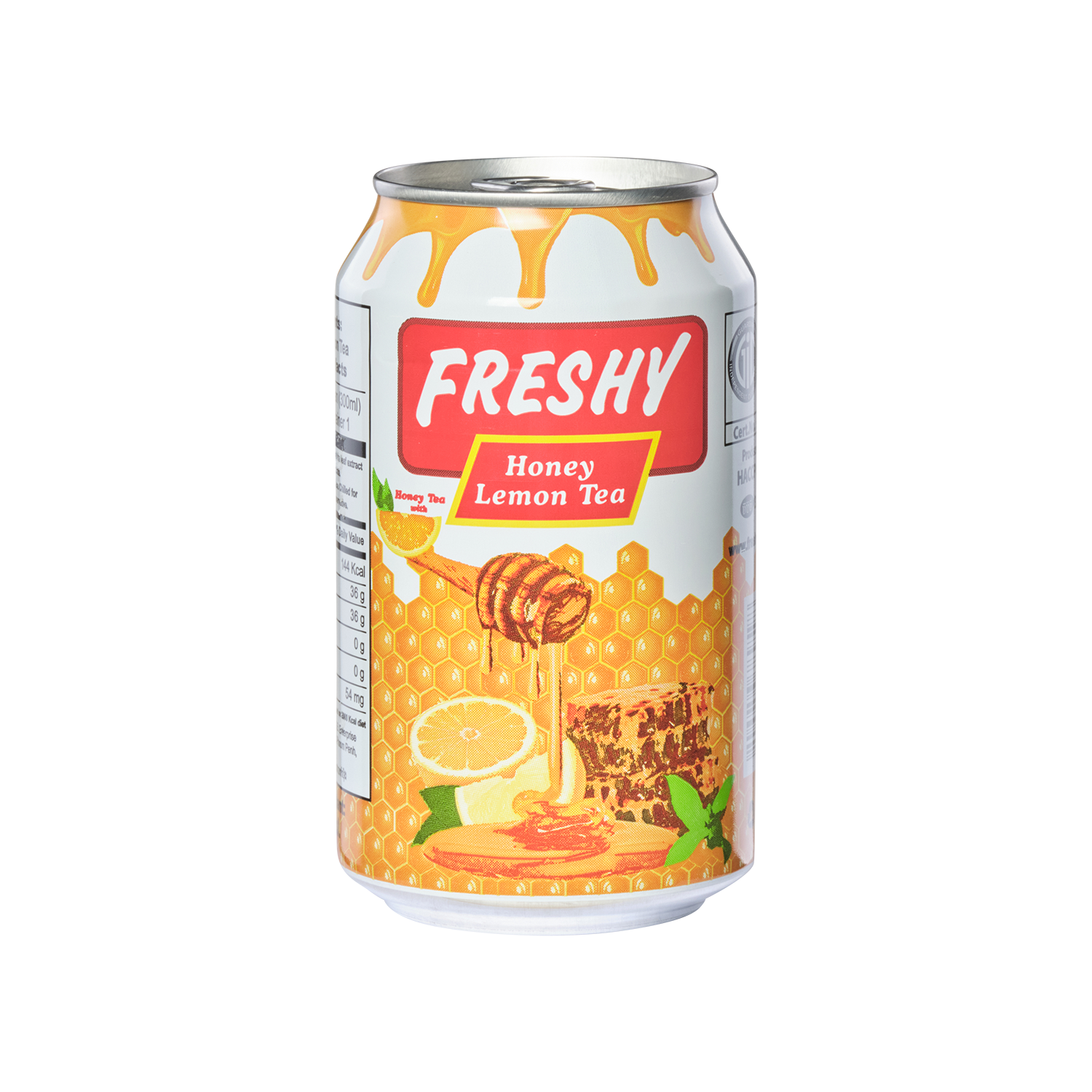 Freshy Honey Lemon Tea (Can 30cl) - Gold Quality Award 2025 from