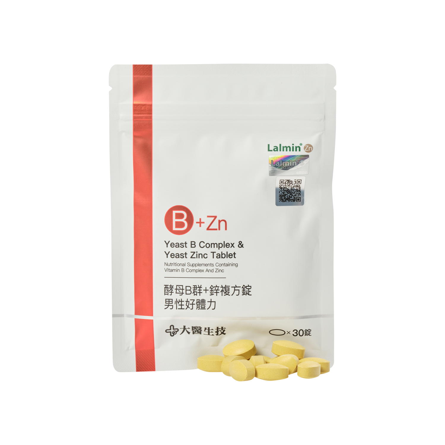 大醫生技酵母B群+鋅複方錠- Grand Gold Quality Award 2025 from