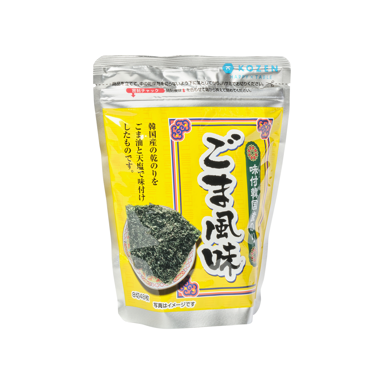 韓国のり ごま風味 - 優秀品質金賞 モンドセレクション 2025