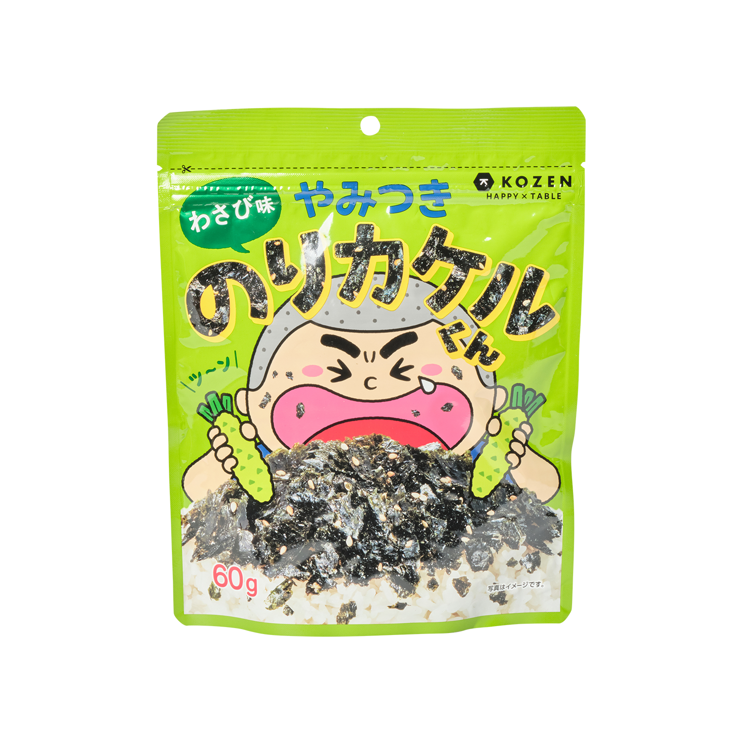 のりくん のりカケルくんわさび味 - 優秀品質金賞 モンドセレクション 2025