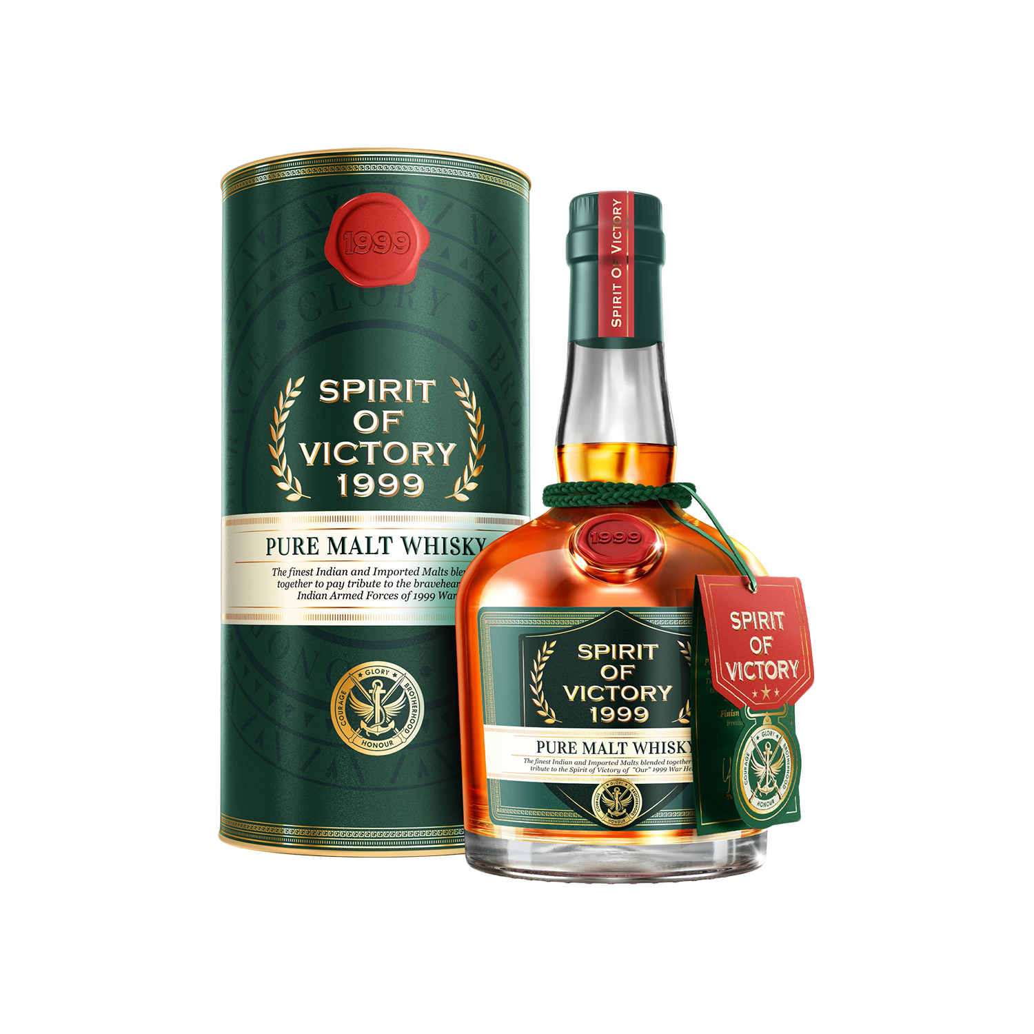 Spirit Of Victory 1999 Pure Malt Whisky - Grand Gold Quality