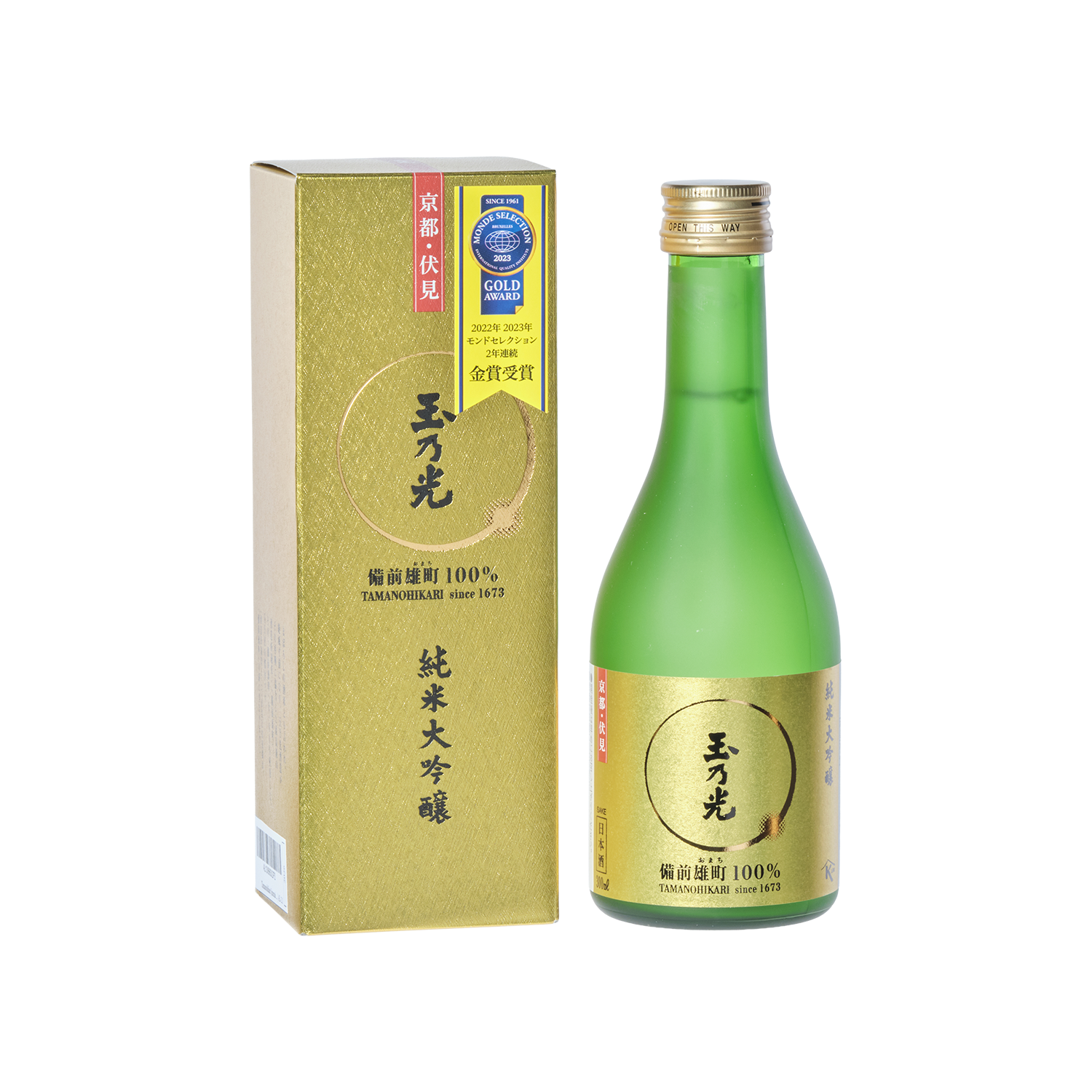 Tamanohikari Junmai Daiginjo Bizen-omachi 100% (Bottle 30cl