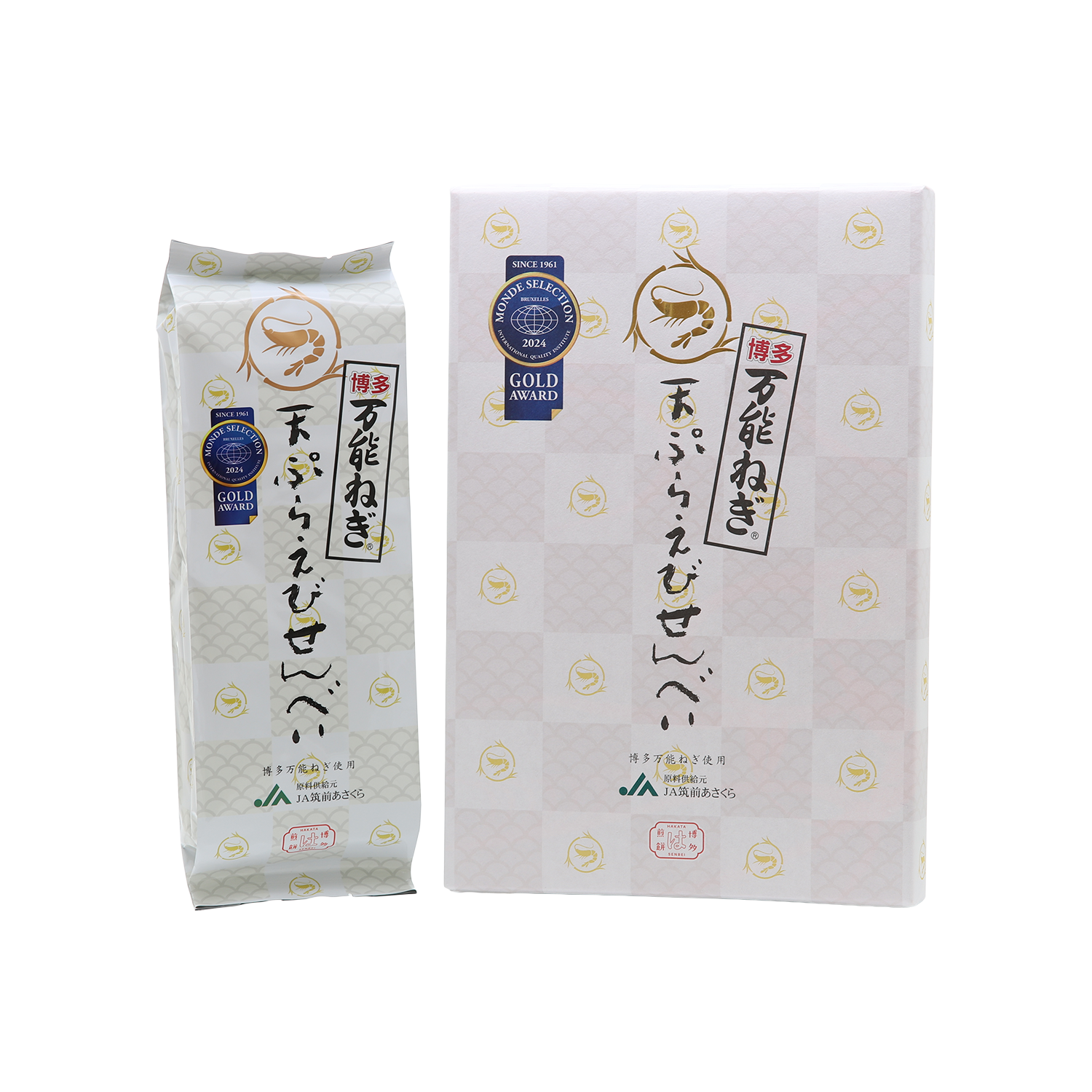 Hakata Bannonegi Tempura Ebi Senbei - Gold Quality Award 2026 from