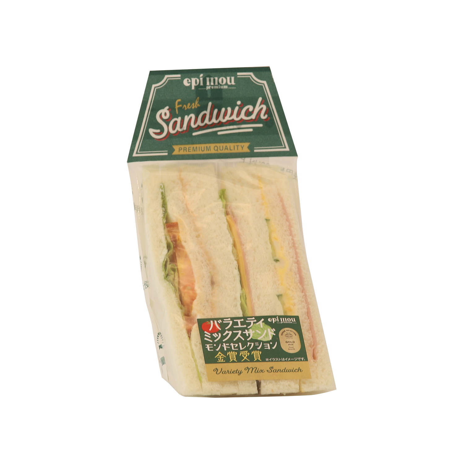 ★ぬ 念佛三昧の世界 Epi Mou Variety Mix Sandwich - Gold Quality Award 2026 from Monde