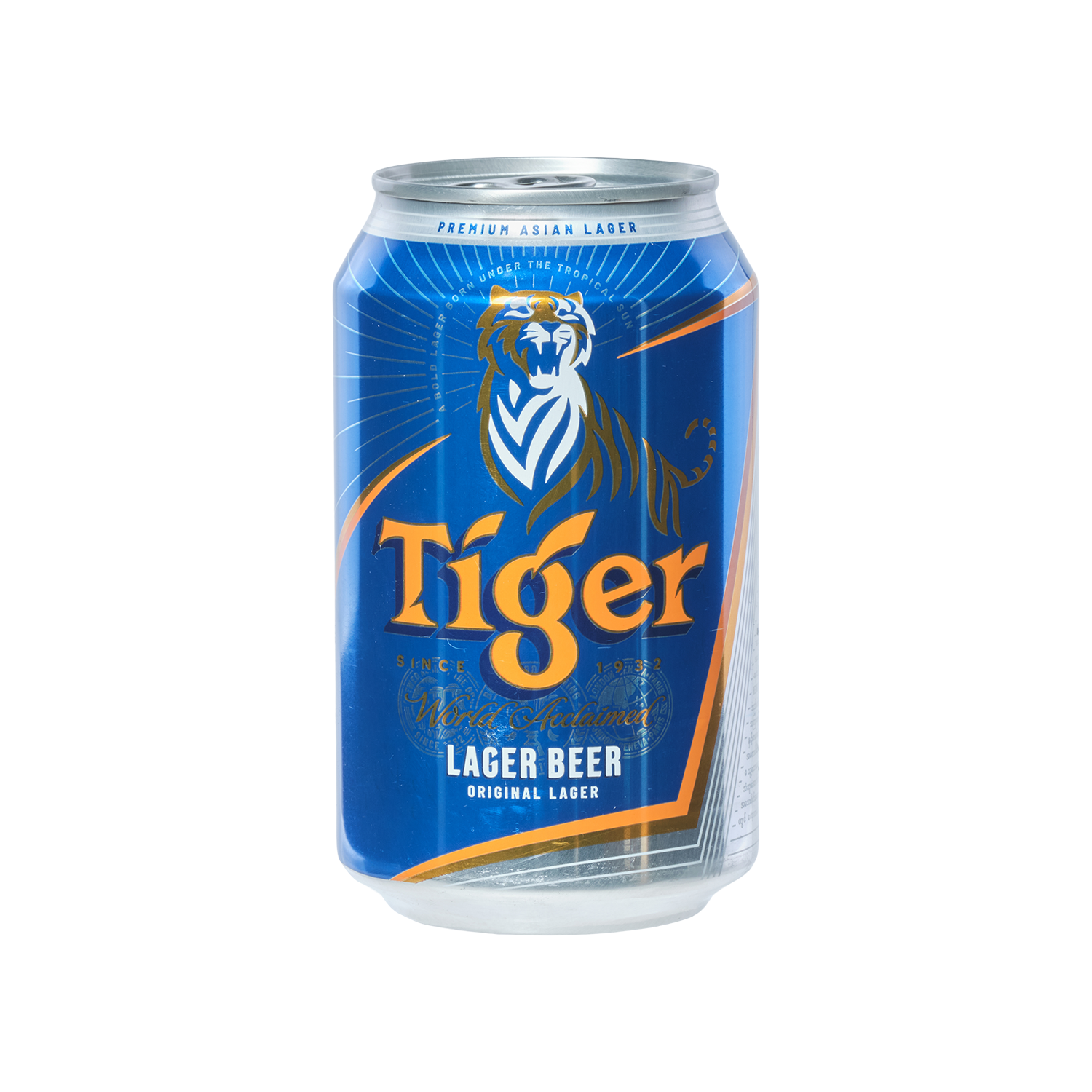 Tiger Original Beer (Myanmar) - Gold Quality Award 2026 from Monde