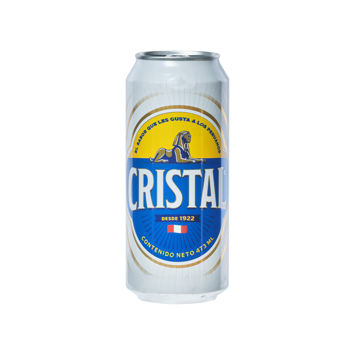 Cristal can 473 ml - Gold Quality Award 2026 from Monde Selection