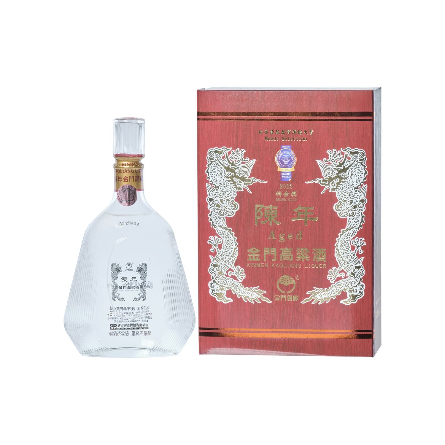0.6L-56 度陳年金門高粱酒(5 年) - Gold Quality Award 2026 from