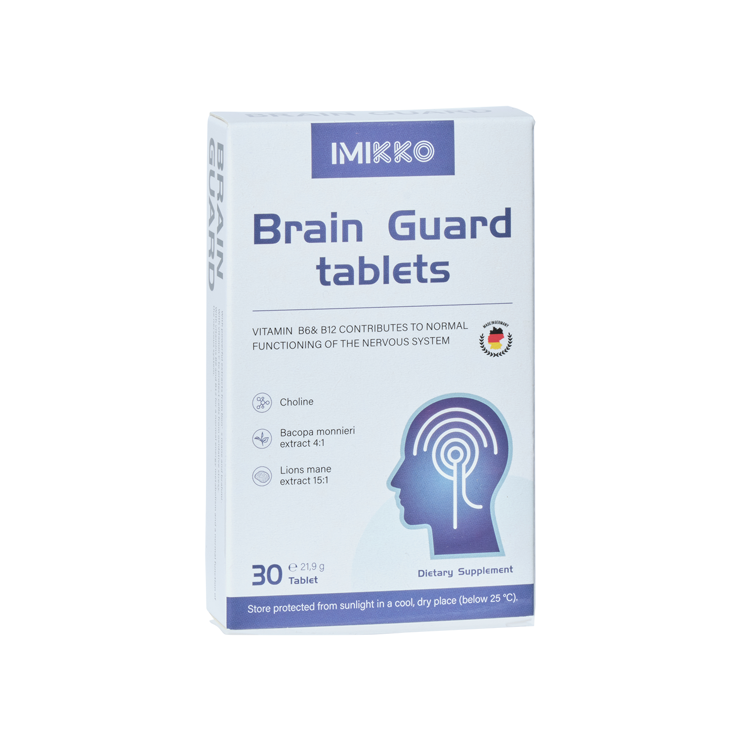 Brain Guard tablets - Gold Quality Award 2026 from Monde Selection